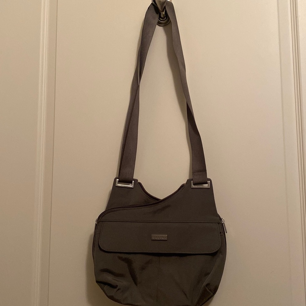 Baggalliini side body bag - dark khaki green